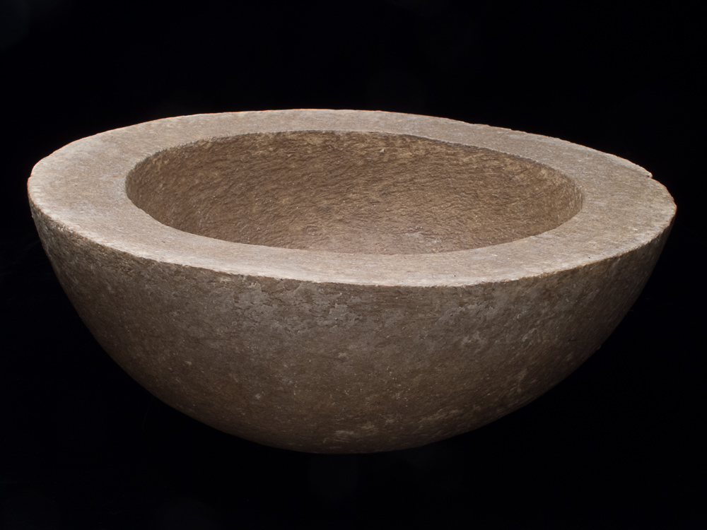 6 Bowl_Unfired clay and wax_5Hx11DIAx2T
