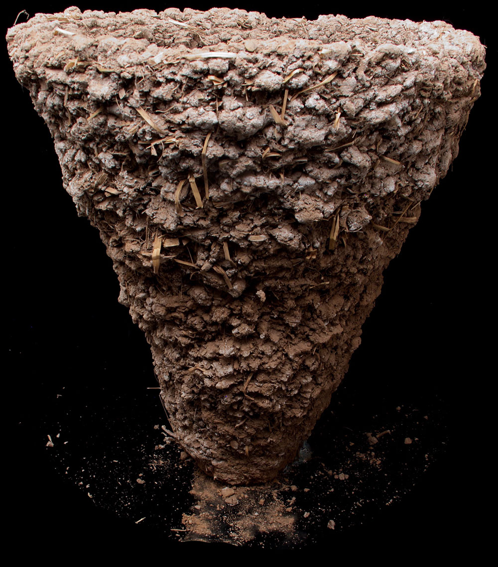 9-Mud-Dauber.-Mud-and-plants-material-17'D-x-19'H