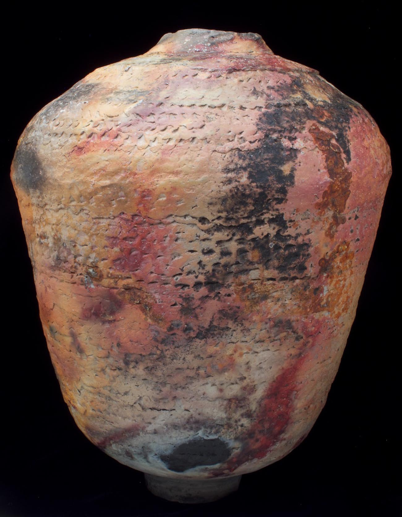 4 Jar III:Antiquities_Pitfired clay_17Hx11