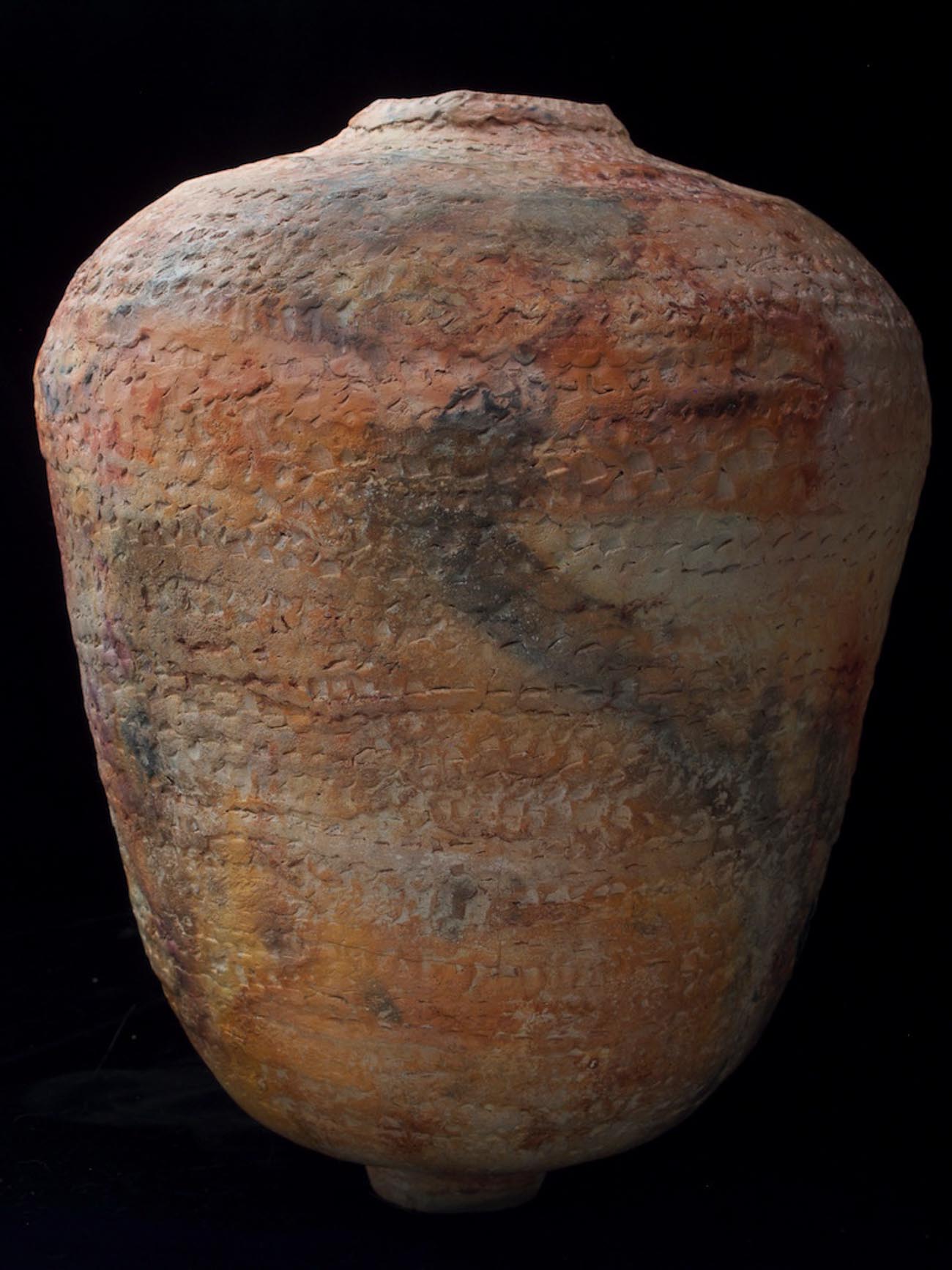 4 Jar III:Antiquities_Pitfired clay_17Hx11